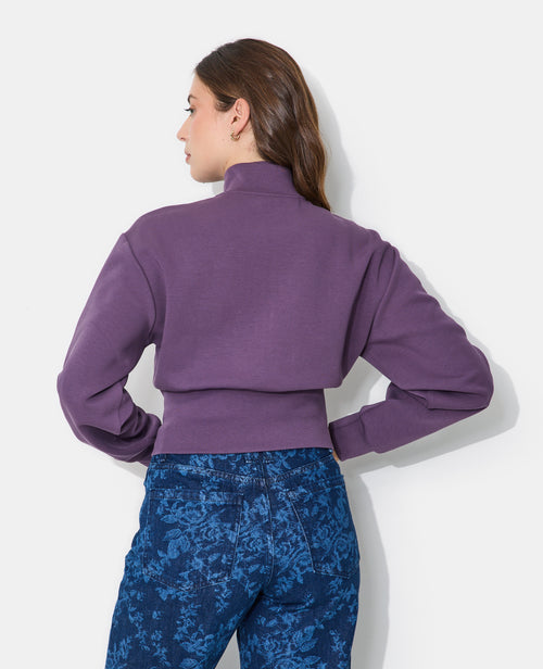 Veste zippée col montant avec taille resserrée - PIMKIE - 6
