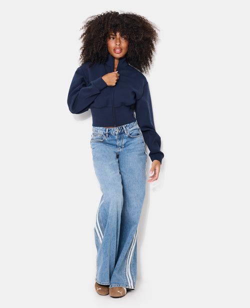 Veste zippée col montant avec taille resserrée - PIMKIE - 7