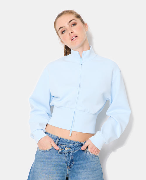 Veste zippée col montant avec taille resserrée - PIMKIE - 5