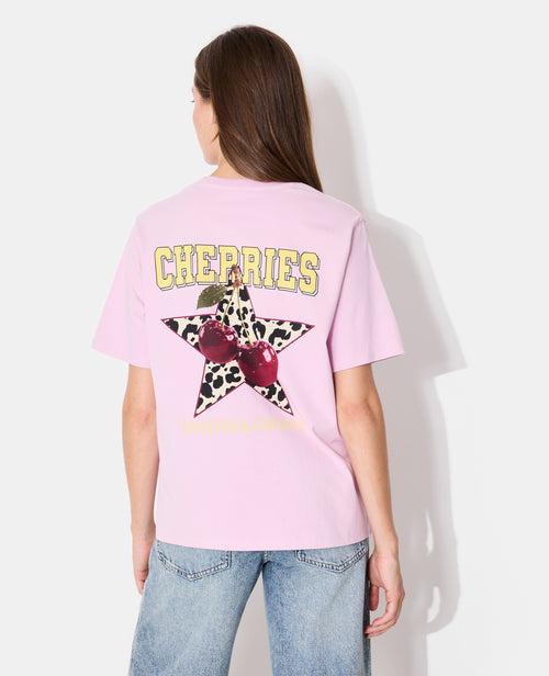 T-shirt oversize avec print poitrine et dos - PIMKIE - 1