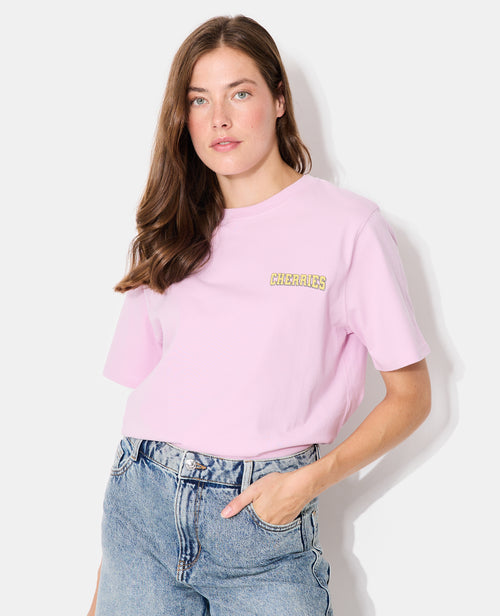T-shirt oversize avec print poitrine et dos - PIMKIE - 2