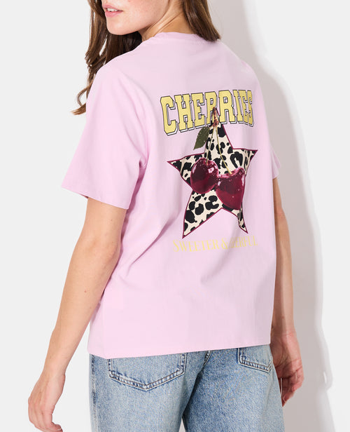 T-shirt oversize avec print poitrine et dos - PIMKIE - 2