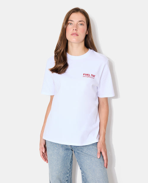 T-shirt oversize avec print poitrine et dos - PIMKIE - 3