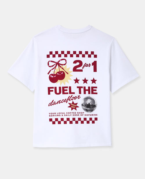 T-shirt oversize avec print poitrine et dos - PIMKIE - 5