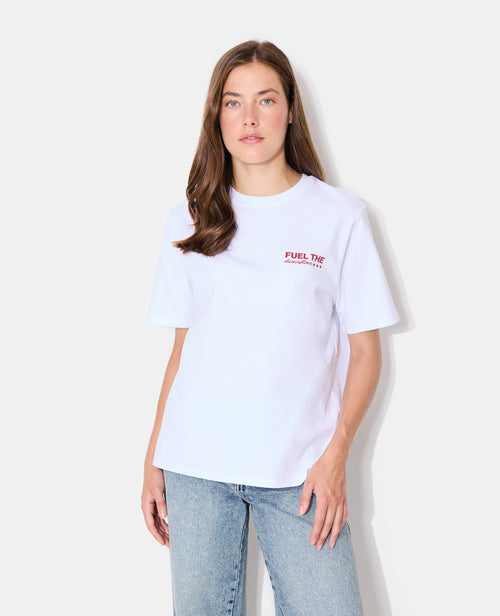 T-shirt oversize avec print poitrine et dos - PIMKIE - 6