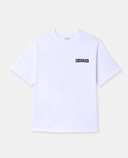T-shirt oversize avec print poitrine et dos - PIMKIE - 4