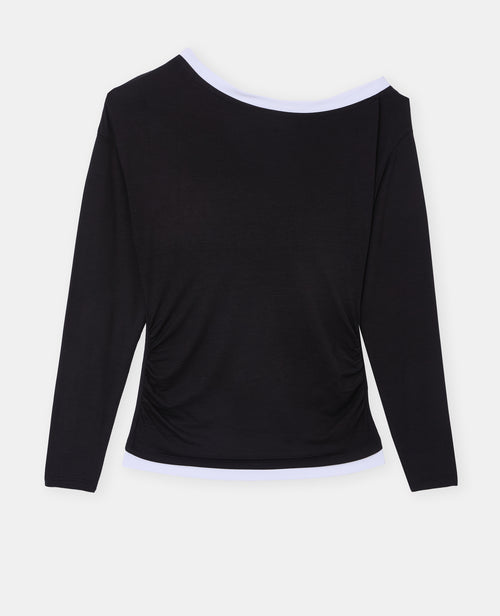 T-shirt manches longues effet superposé - PIMKIE - 4