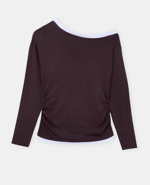 T-shirt manches longues effet superposé - PIMKIE - 4