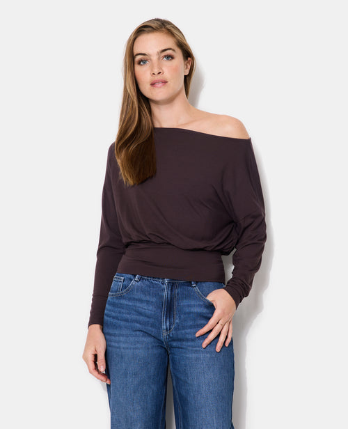 T-shirt manches longues taille resserrée - PIMKIE - 5