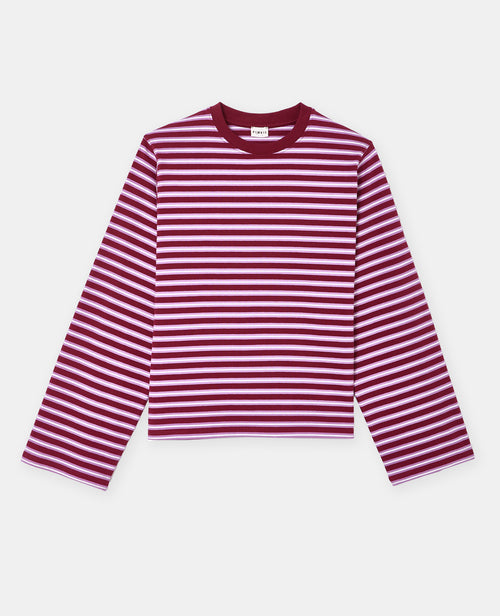 T-shirt rayé manches longues - PIMKIE - 4