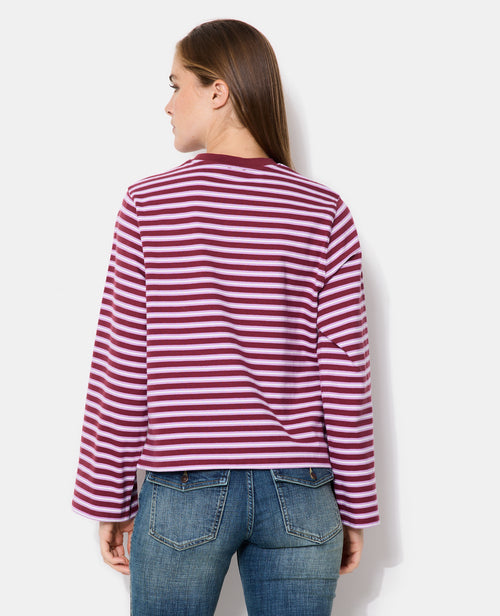 T-shirt rayé manches longues - PIMKIE - 6