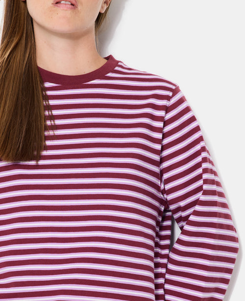 T-shirt rayé manches longues - PIMKIE - 1