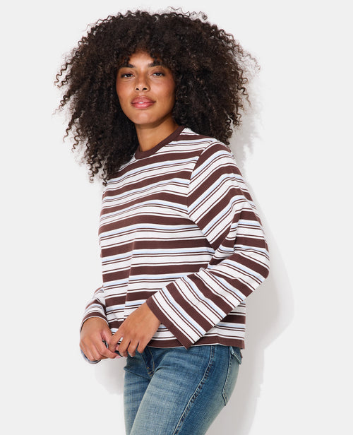 T-shirt rayé manches longues - PIMKIE - 5
