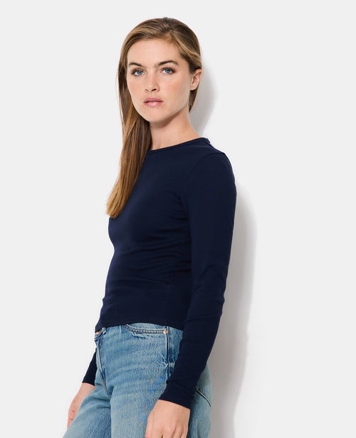 T-shirt manches longues col rond - PIMKIE - 2