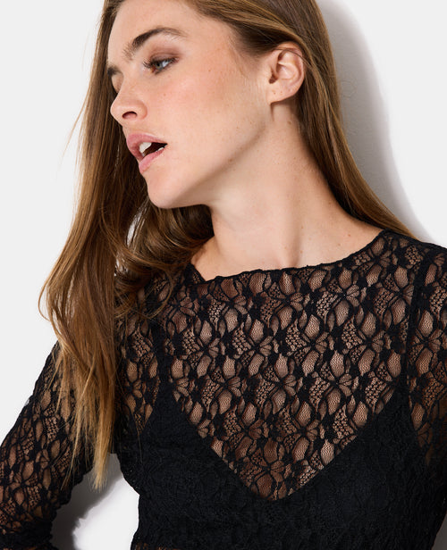 Top ajusté en dentelle - PIMKIE - 2