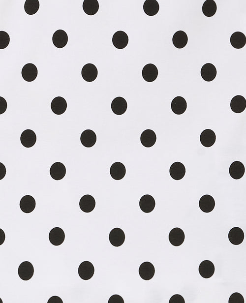 Top ouverture dos motif pois avec nœud - PIMKIE - 7