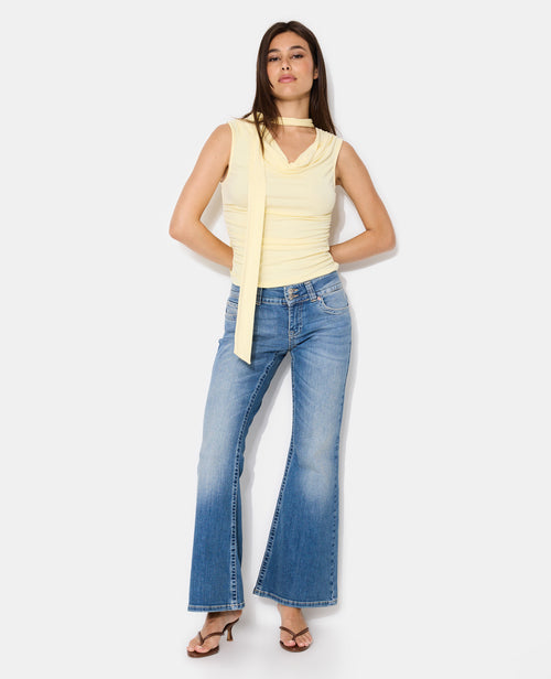 Top sans manches encolure bénitier avec écharpe - PIMKIE - 3