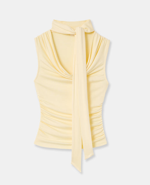 Top sans manches encolure bénitier avec écharpe - PIMKIE - 4