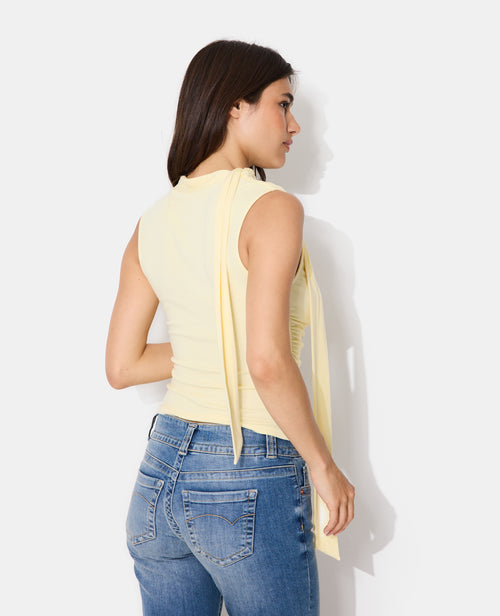Top sans manches encolure bénitier avec écharpe - PIMKIE - 6