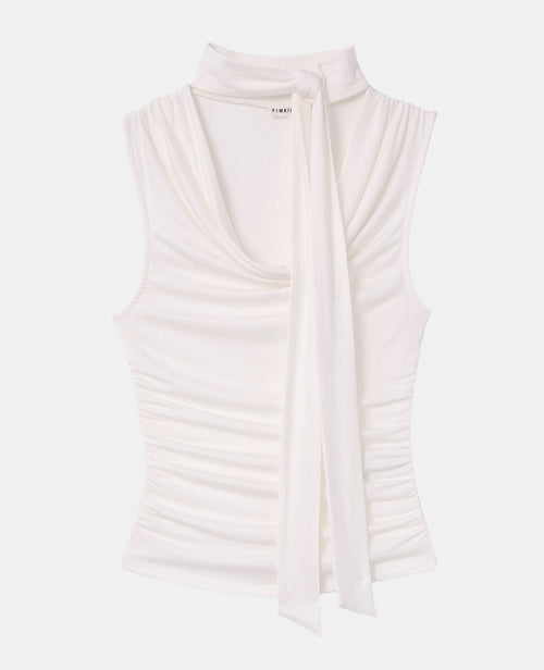 Top sans manches encolure bénitier avec écharpe - PIMKIE - 4