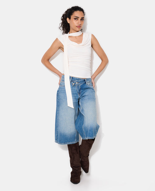 Top sans manches encolure bénitier avec écharpe - PIMKIE - 8