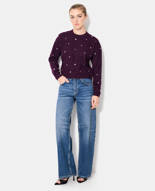 Pull col rond avec clous - PIMKIE - 3