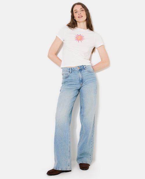 T-shirt ajusté avec print soleil - PIMKIE - 3