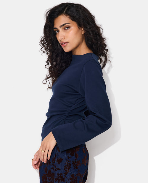 T-shirt manches longues avec taille cintrée et fronces - PIMKIE - 7