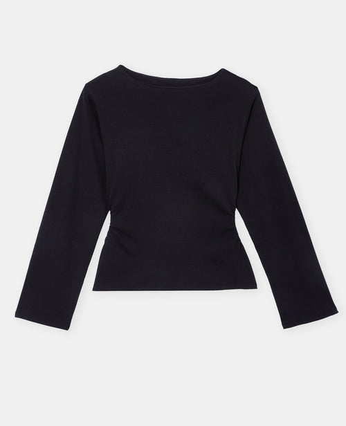 T-shirt manches longues avec taille cintrée et fronces - PIMKIE - 4