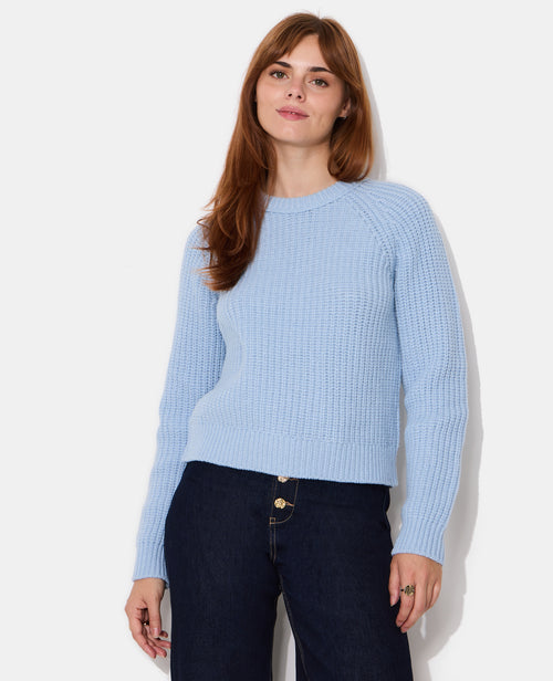 Pull en grosse maille col rond - PIMKIE - 1