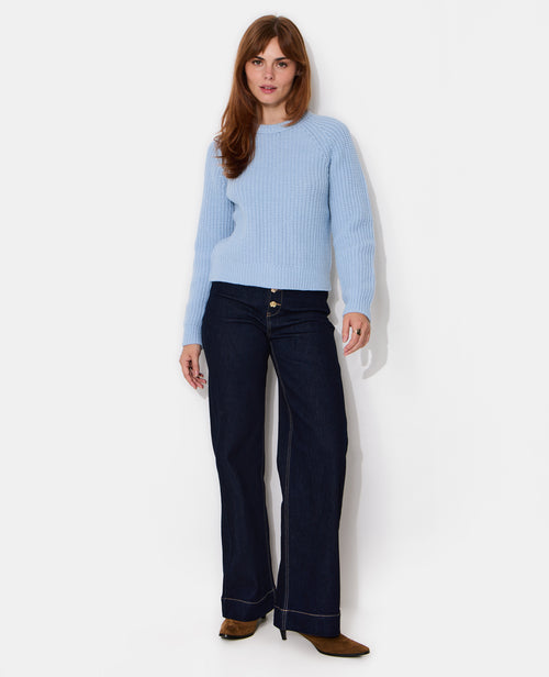 Pull en grosse maille col rond - PIMKIE - 5