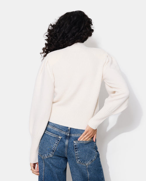Pull col montant avec épaulettes - PIMKIE - 6