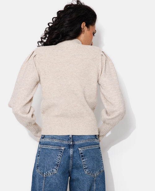 Pull col montant avec épaulettes - PIMKIE - 6