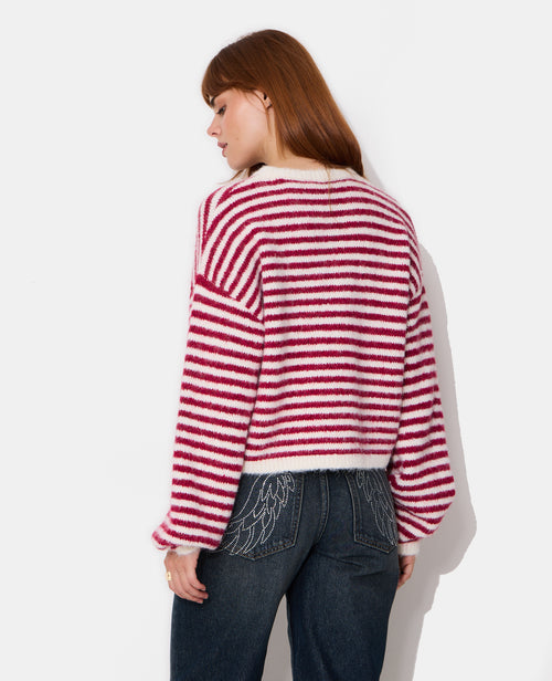 Pull rayé en maille douce - PIMKIE - 6