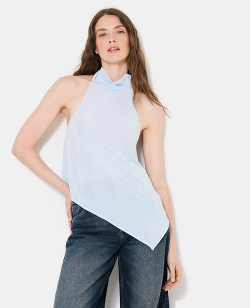 Top dos-nu asymétrique en maille fluide - PIMKIE - 5