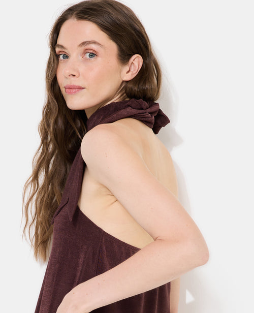 Top dos-nu asymétrique en maille fluide - PIMKIE - 2
