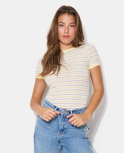 T-shirt ajusté rayé - PIMKIE - 5