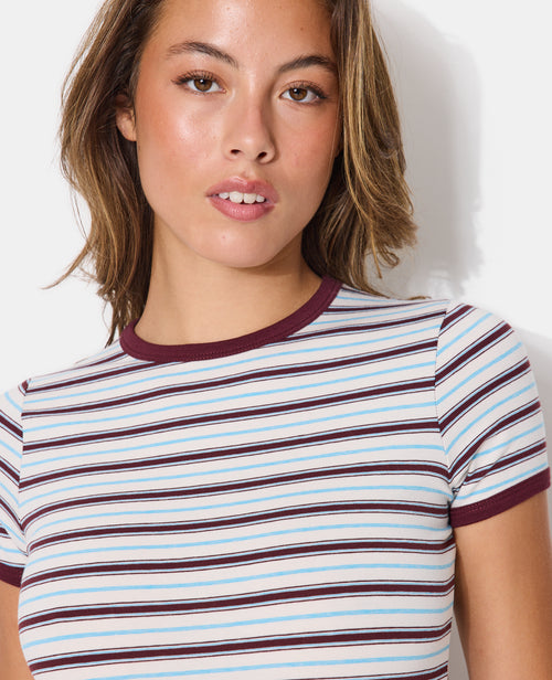 T-shirt ajusté rayé - PIMKIE - 2