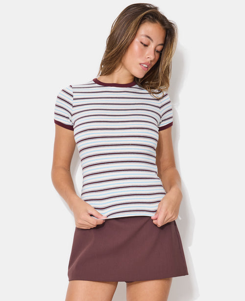 T-shirt ajusté rayé - PIMKIE - 5