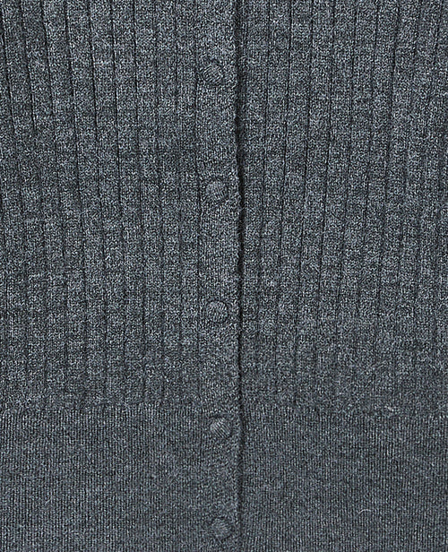 Gilet maille côtelée avec fourrure - PIMKIE - 1