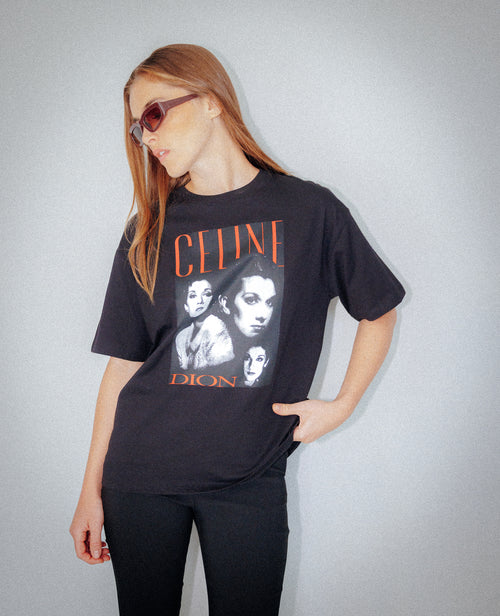 T-shirt licence Céline Dion print dos - PIMKIE - 1