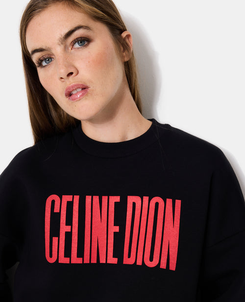 Sweat licence Céline Dion print devant et dos - PIMKIE - 2