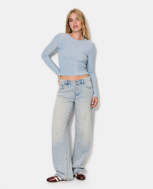 T-shirt manches longues avec lurex - PIMKIE - 3