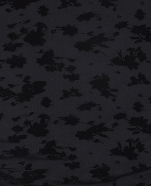 Top en résille avec flocage fleurs velours - PIMKIE - 8