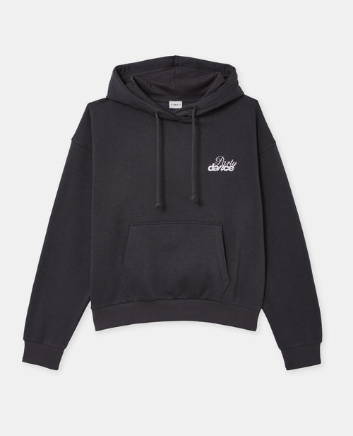 Sweat à capuche avec print poitrine et dos - PIMKIE - 4