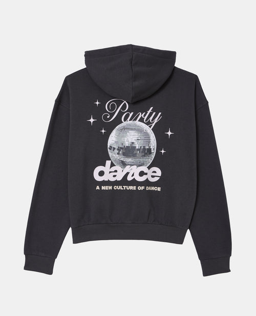 Sweat à capuche avec print poitrine et dos - PIMKIE - 5