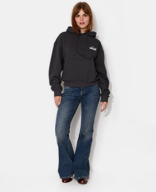 Sweat à capuche avec print poitrine et dos - PIMKIE - 6