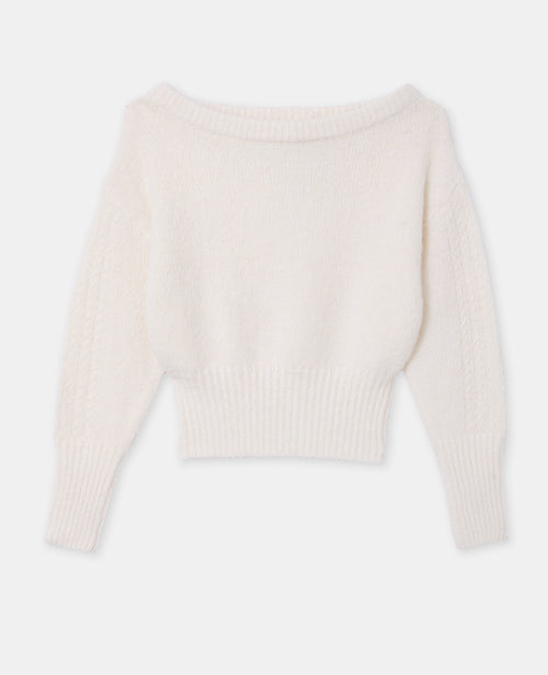 Pull maille douce avec encolure dégagée - PIMKIE - 4