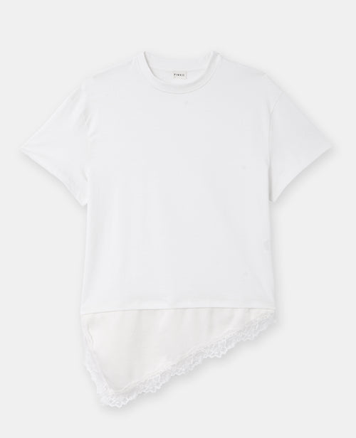 T-shirt oversize effet superposition bas nuisette - PIMKIE - 4