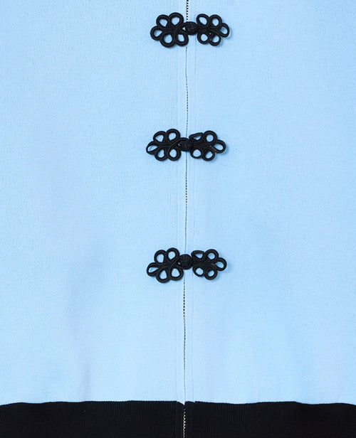 Gilet zippé en maille serrée esprit asiatique - PIMKIE - 8